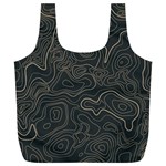 Damask-seamless-pattern Full Print Recycle Bag (XL) Back