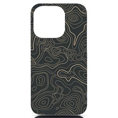 Damask-seamless-pattern Iphone 14 Pro Black Uv Print Case