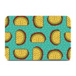 Taco-drawing-background-mexican-fast-food-pattern Plate Mats 18 x12  Plate Mat