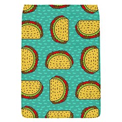 Taco-drawing-background-mexican-fast-food-pattern Removable Flap Cover (s) by uniart180623