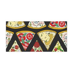 Vector-seamless-pattern-with-italian-pizza-top-view Yoga Headband by uniart180623