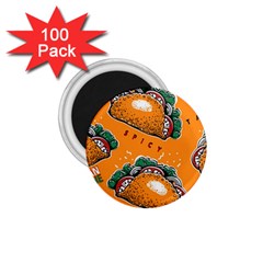 Seamless-pattern-with-taco 1 75  Magnets (100 Pack)  by uniart180623