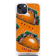 Seamless-pattern-with-taco Iphone 13 Tpu Uv Print Case