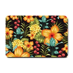 Fabulous-colorful-floral-seamless Small Doormat by uniart180623