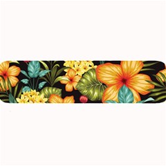 Fabulous-colorful-floral-seamless Large Bar Mat by uniart180623