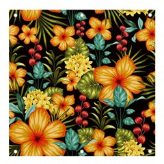 Fabulous-colorful-floral-seamless Banner And Sign 4  X 4  by uniart180623