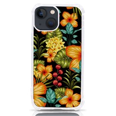 Fabulous-colorful-floral-seamless Iphone 13 Mini Tpu Uv Print Case