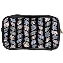 Seamless-pattern-with-interweaving-braids Toiletries Bag (two Sides)