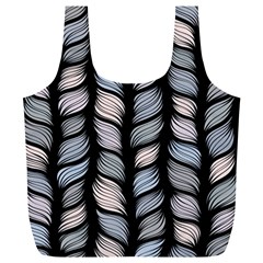 Seamless-pattern-with-interweaving-braids Full Print Recycle Bag (xl) by uniart180623