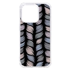 Seamless-pattern-with-interweaving-braids Iphone 14 Pro Tpu Uv Print Case by uniart180623