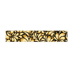 Damask-teardrop-gold-ornament-seamless-pattern Premium Plush Fleece Scarf (mini) by uniart180623