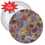 Floral-seamless-pattern-with-flowers-vintage-background-colorful-illustration 3  Buttons (10 pack)  Front