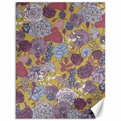 Floral-seamless-pattern-with-flowers-vintage-background-colorful-illustration Canvas 18  X 24  by uniart180623