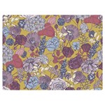 Floral-seamless-pattern-with-flowers-vintage-background-colorful-illustration Two Sides Premium Plush Fleece Blanket (Extra Small) 40 x30  Blanket Front