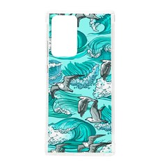 Sea-waves-seamless-pattern Samsung Galaxy Note 20 Ultra Tpu Uv Case