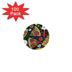 Vector-seamless-pizza-slice-pattern-hand-drawn-pizza-illustration-great-pizzeria-menu-background 1  Mini Buttons (100 Pack)  by uniart180623