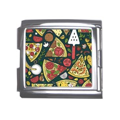 Vector-seamless-pizza-slice-pattern-hand-drawn-pizza-illustration-great-pizzeria-menu-background Mega Link Italian Charm (18mm) by uniart180623