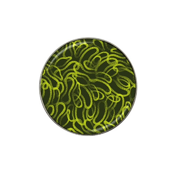 Green-abstract-stippled-repetitive-fashion-seamless-pattern Hat Clip Ball Marker (10 pack)