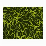 Green-abstract-stippled-repetitive-fashion-seamless-pattern Small Glasses Cloth Front