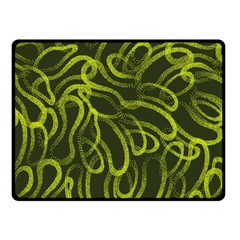 Green-abstract-stippled-repetitive-fashion-seamless-pattern Fleece Blanket (small) by uniart180623