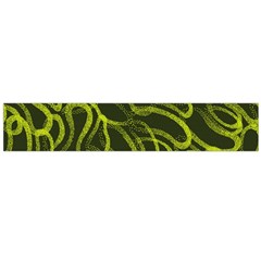 Green-abstract-stippled-repetitive-fashion-seamless-pattern Large Premium Plush Fleece Scarf  by uniart180623