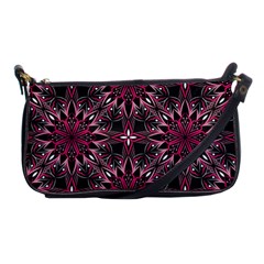 Seamless-pattern-with-flowers-oriental-style-mandala Shoulder Clutch Bag by uniart180623