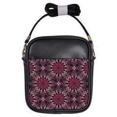 Seamless-pattern-with-flowers-oriental-style-mandala Girls Sling Bag by uniart180623