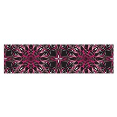 Seamless-pattern-with-flowers-oriental-style-mandala Oblong Satin Scarf (16  X 60 ) by uniart180623