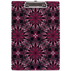 Seamless-pattern-with-flowers-oriental-style-mandala A4 Acrylic Clipboard by uniart180623