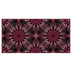 Seamless-pattern-with-flowers-oriental-style-mandala Banner And Sign 8  X 4  by uniart180623