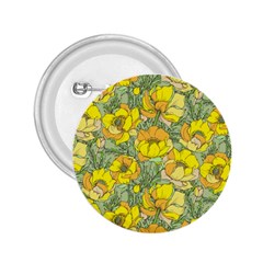 Seamless-pattern-with-graphic-spring-flowers 2 25  Buttons by uniart180623