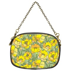 Seamless-pattern-with-graphic-spring-flowers Chain Purse (one Side) by uniart180623