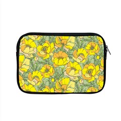 Seamless-pattern-with-graphic-spring-flowers Apple Macbook Pro 15  Zipper Case by uniart180623