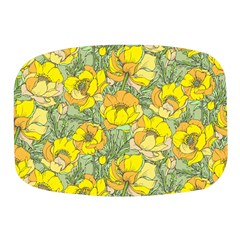 Seamless-pattern-with-graphic-spring-flowers Mini Square Pill Box by uniart180623