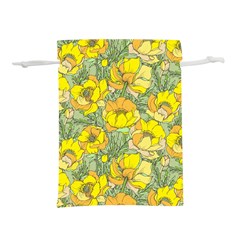 Seamless-pattern-with-graphic-spring-flowers Lightweight Drawstring Pouch (s) by uniart180623