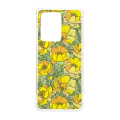 Seamless-pattern-with-graphic-spring-flowers Samsung Galaxy S20 Ultra 6 9 Inch Tpu Uv Case