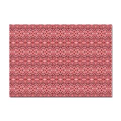 Pink-art-with-abstract-seamless-flaming-pattern Sticker A4 (10 Pack) by uniart180623