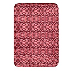 Pink-art-with-abstract-seamless-flaming-pattern Rectangular Glass Fridge Magnet (4 Pack) by uniart180623