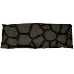 Cartoon-gray-stone-seamless-background-texture-pattern Body Pillow Case Dakimakura (two Sides) by uniart180623