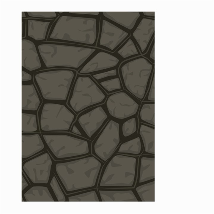 Cartoon-gray-stone-seamless-background-texture-pattern Large Garden Flag (Two Sides)