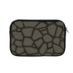 Cartoon-gray-stone-seamless-background-texture-pattern Apple Macbook Pro 13  Zipper Case by uniart180623