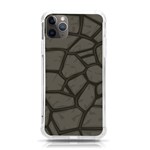 Cartoon-gray-stone-seamless-background-texture-pattern iPhone 11 Pro Max 6.5 Inch TPU UV Print Case Front