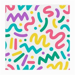 Abstract-pop-art-seamless-pattern-cute-background-memphis-style Medium Glasses Cloth (2 Sides) by uniart180623