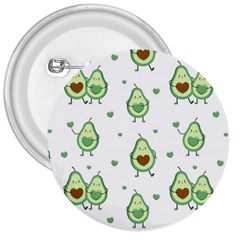 Cute-seamless-pattern-with-avocado-lovers 3  Buttons by uniart180623