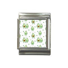 Cute-seamless-pattern-with-avocado-lovers Italian Charm (13mm) by uniart180623