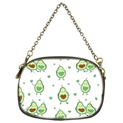 Cute-seamless-pattern-with-avocado-lovers Chain Purse (two Sides) by uniart180623