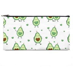 Cute-seamless-pattern-with-avocado-lovers Pencil Case by uniart180623