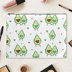 Cute-seamless-pattern-with-avocado-lovers Cosmetic Bag (xl) by uniart180623