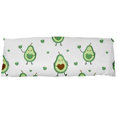 Cute-seamless-pattern-with-avocado-lovers Body Pillow Case Dakimakura (two Sides) by uniart180623