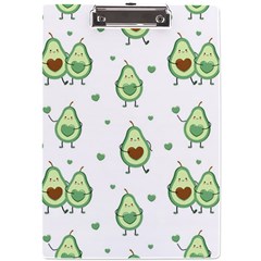 Cute-seamless-pattern-with-avocado-lovers A4 Acrylic Clipboard by uniart180623